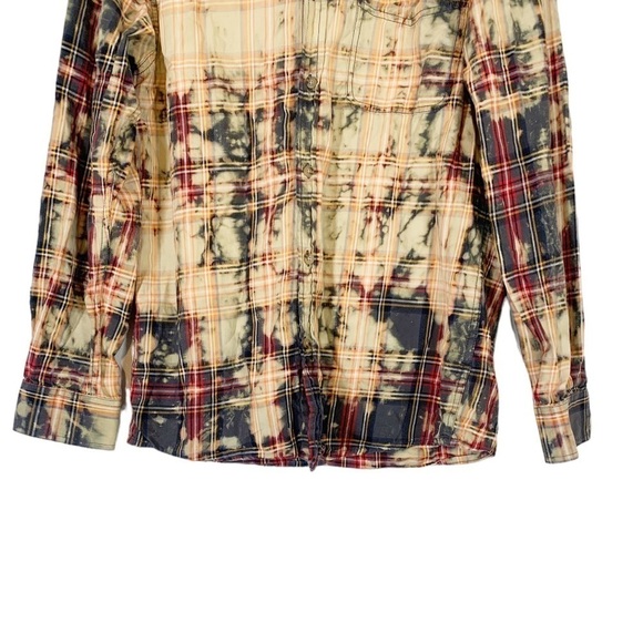 Zara Tie Dye Long Sleeve Button Down shirt Size Medium - Picture 4 of 7